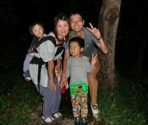 夏休み、カブトムシウォチング